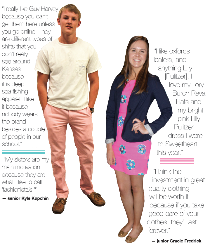 Keeping It Classy: Preppy trends currently in style for high school ...