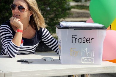 Fundraising for Fraser: Community raises over $27,000 for paralyzed senior’s family at carnival on Saturday, April 19